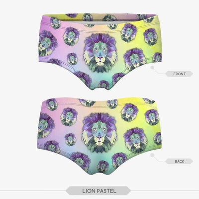 Panties Wholesale 3d Print Cat Cotton Underwear Women-7-5