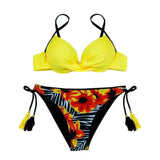 split bikini-Yellow-3