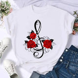 Short Sleeve Butterfly Bow Sweet Flower Fashion Summer Women-27