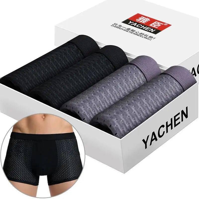 Silky mesh boxer briefs-ColorD-10