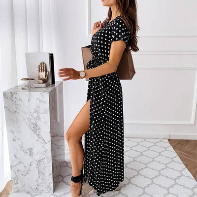 Summer Sexy Polka Dot Casual Dresses-6