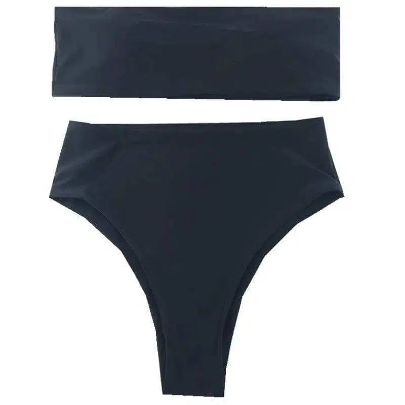 Summer swimwear bikini-Black-5