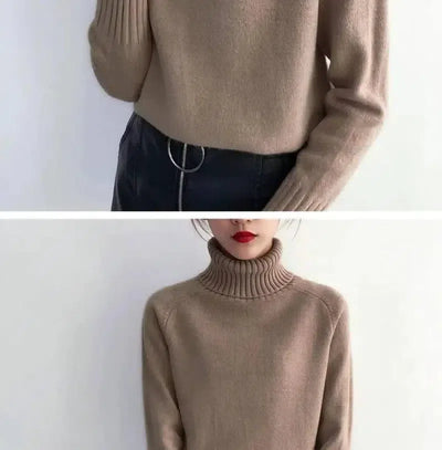 Sweater Female-Khaki-5