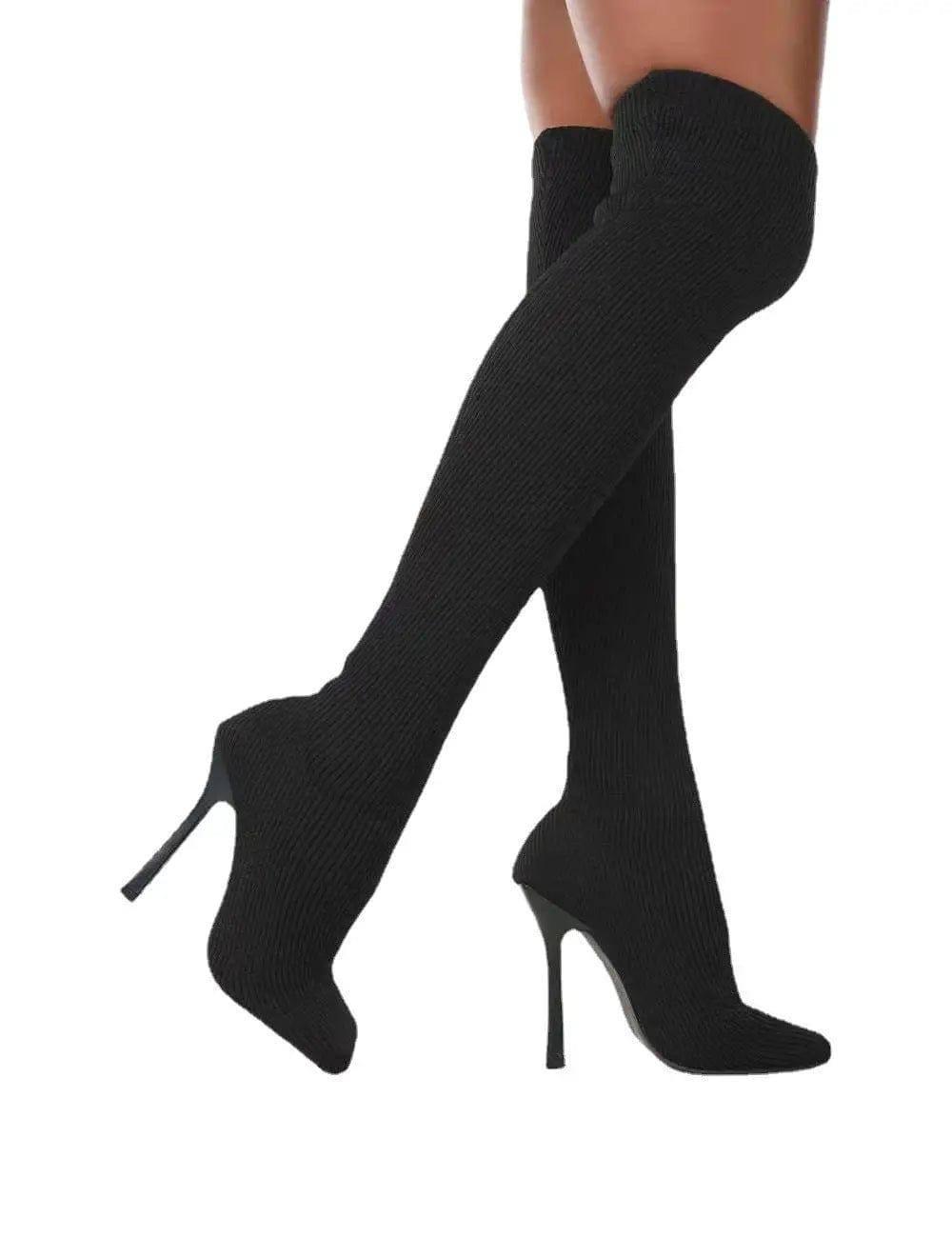 Thigh High Boots Women Over The Knee Long Boots Fashion-7