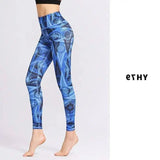 Tie-dye printed yoga pants-7 Style-6