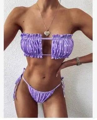 Trend Fashion Hollow Sexy Bikini Skinny Swimsuit-6