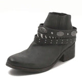 Vintage Women's Shoes Ladies Fashion Single Shoes-Black-3