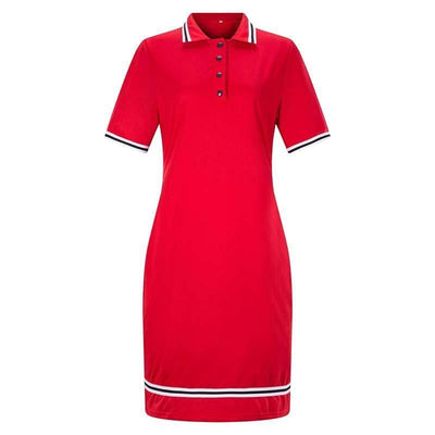 Stylish Women Polo Dress in 6XL Size-5