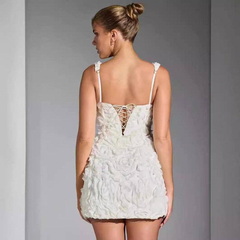 Women's Graceful Tube Top Splicing Pullover Solid Color White / XL-2