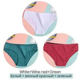 Women Underpants Solid Girls Briefs Sexy Female Lingerie-P-5